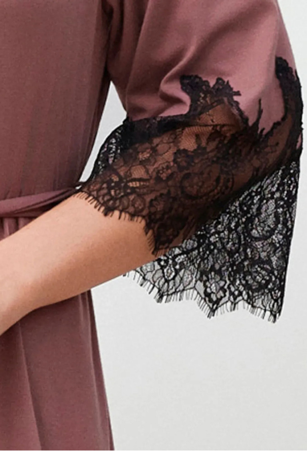 Халат жіночий бамбук Elegent Enigma Effetto 03332PR-3 фото