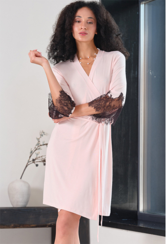 Халат жіночий бамбук Elegent Enigma Effetto 03332RC-3