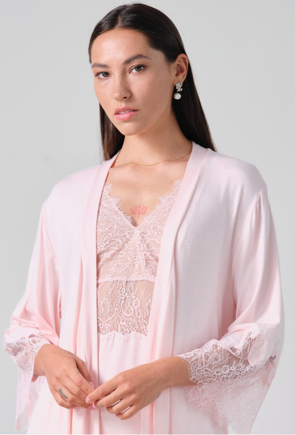 Халат жіночий бамбук Elegent Enigma Effetto 03332ZR-3 фото