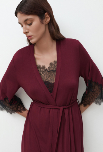 Халат жіночий бамбук Angel’s Touch Effetto 03340BD-3