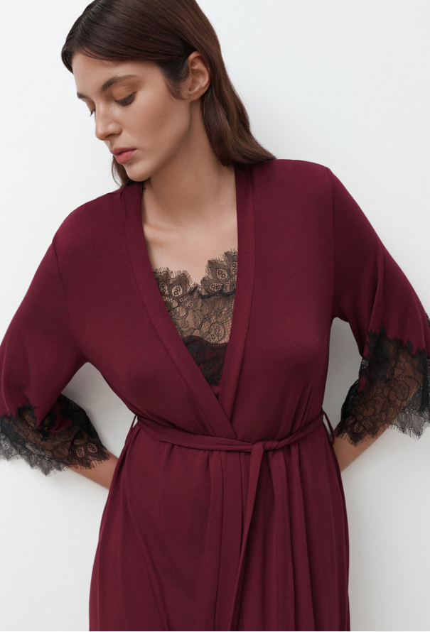 Халат женский бамбук Angel’s Touch Effetto 03340BD-3 фото