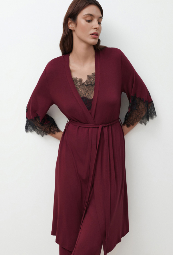 Халат женский бамбук Angel’s Touch Effetto 03340BD-3 фото