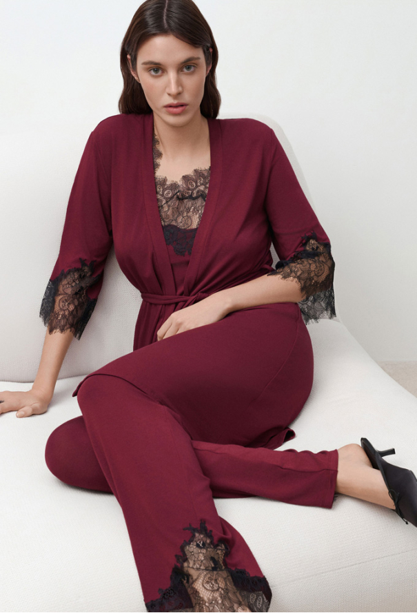 Халат женский бамбук Angel’s Touch Effetto 03340BD-3 фото