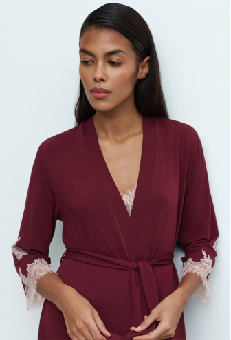 Халат женский бамбук Core Effetto 03161BD-3