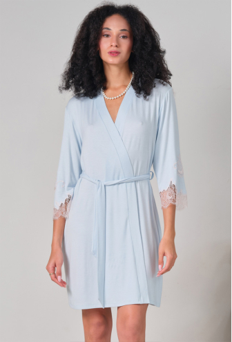 Халат женский бамбук Core Effetto 03161G-3