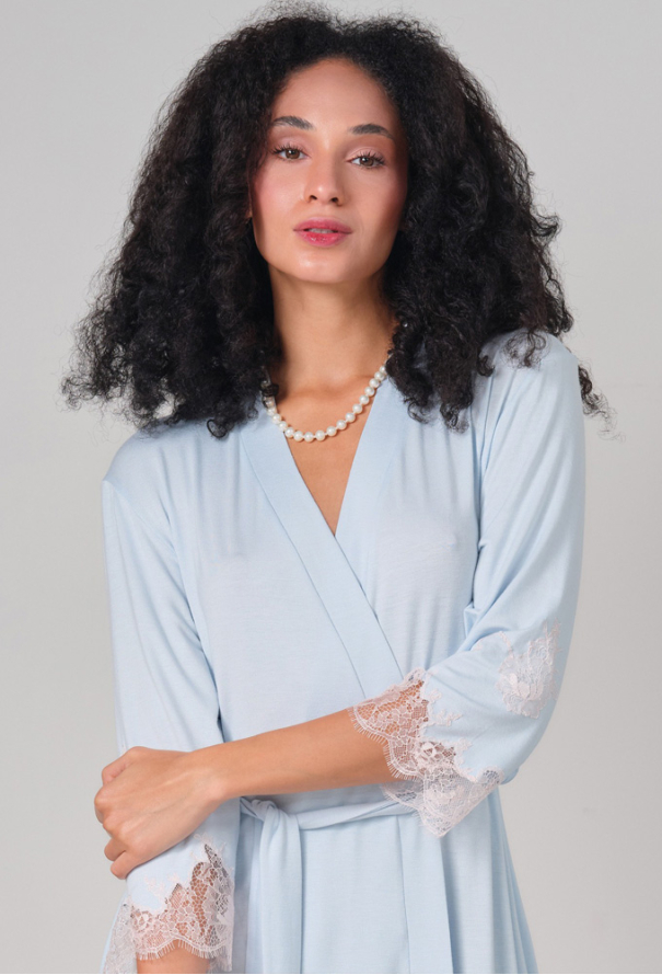 Халат женский бамбук Core Effetto 03161G-3 фото