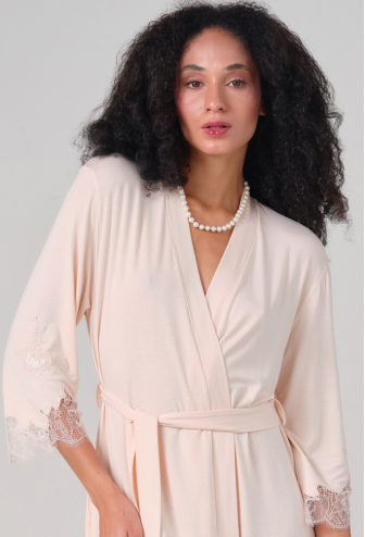 Халат женский бамбук Core Effetto 03161PR-3