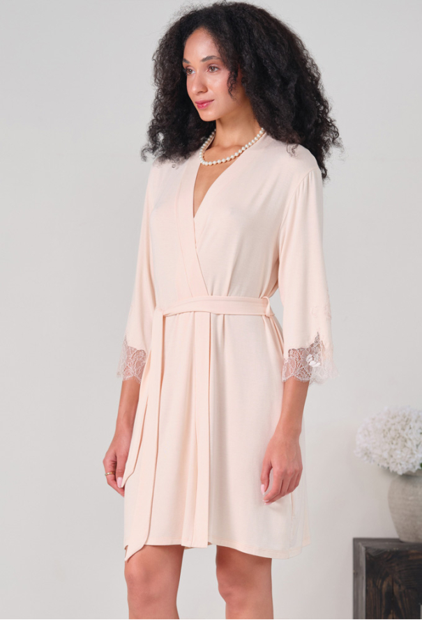 Халат женский бамбук Core Effetto 03161PR-3 фото