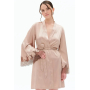 Халат жіночий шовковий Satin Elegance Effetto S03406RB