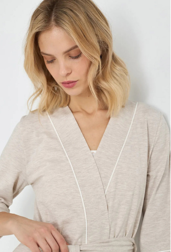 Халат жіночий бавовна Beige Romance Ellen LGK 200/51/01