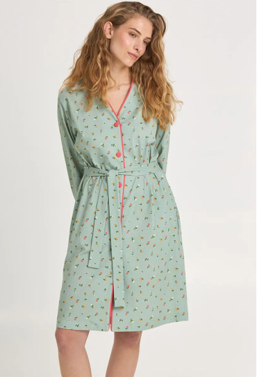 Халат женский хлопок Green Meadow Ellen LGK 216/00/02