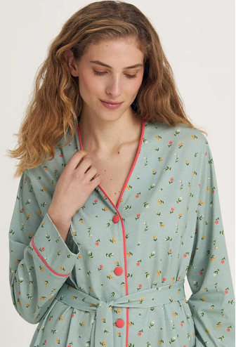 Халат жіночий бавовна Green Meadow Ellen LGK 216/00/02