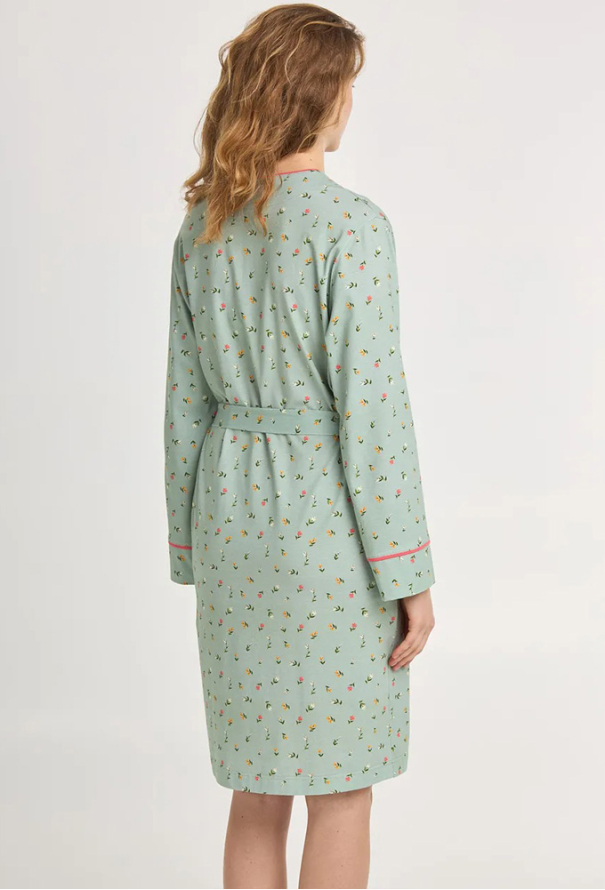 Халат женский хлопок Green Meadow Ellen LGK 216/00/02 фото