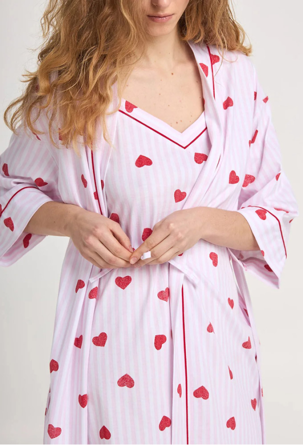 Халат жіночий бавовна Loveu Ellen LGK 208/25/01 фото