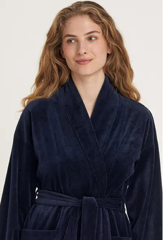 Халат жіночий велюровий Mare Ellen LGV 207/09/01