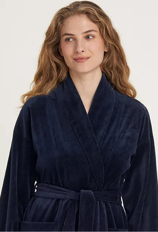 Халат жіночий велюровий Mare Ellen LGV 207/09/01 фото