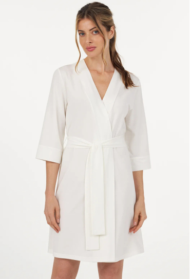 Халат женский модал May White Ellen LGM 200/50/01