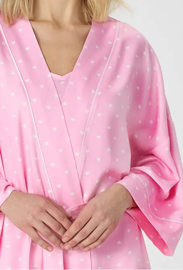 Халат жіночий батист Pink Love Ellen LGB 211/07/01 фото