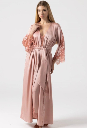 Халат женский шелковый Ash Rose Felena AR-434