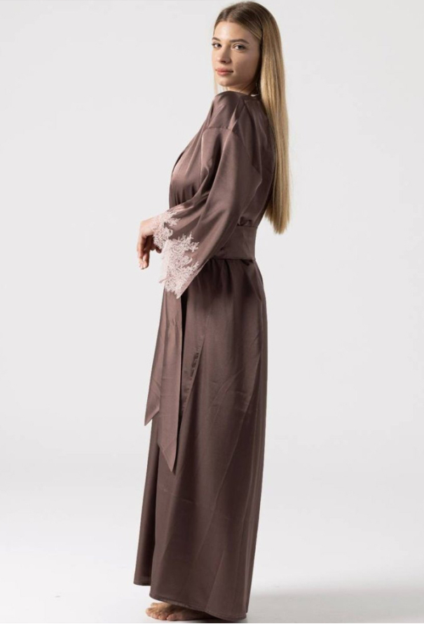 Халат женский шелковый Mocca Felena MC-437 фото