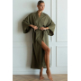 Халат женский шелковый Khaki Forly SL0035-15-04