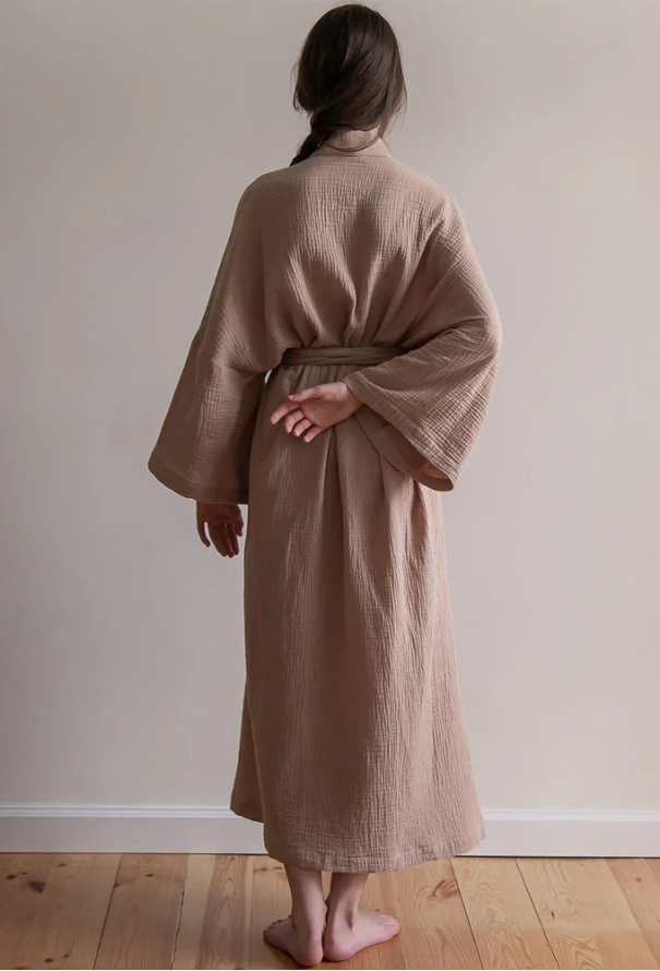 Халат женский муслиновый Latte Forly ML0035-01-04 фото