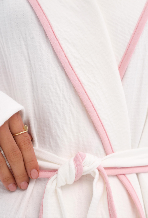 Халат женский вафельный German Volf 25079 фото