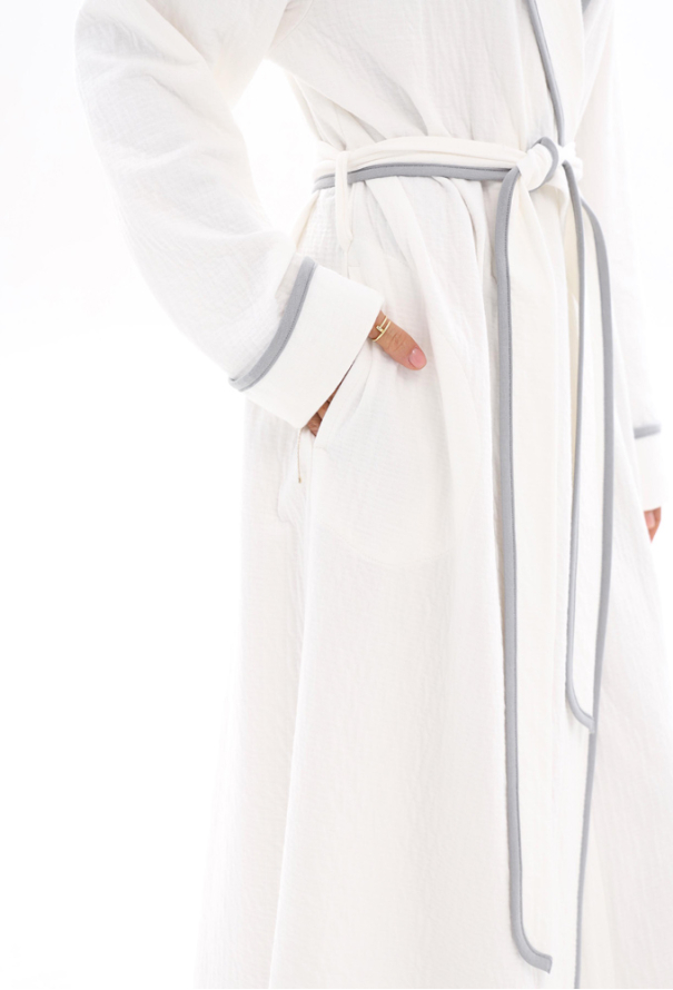 Халат женский вафельный German Volf 25080 фото