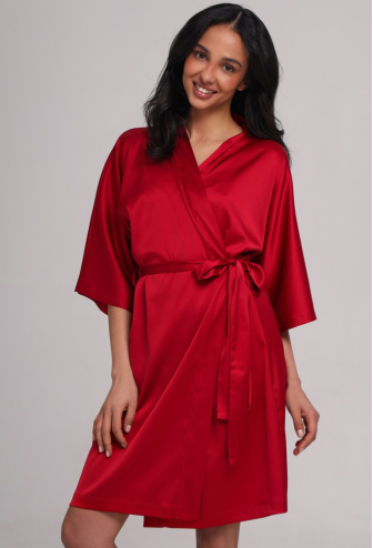 Халат женский шелковый Bella German Volf 25170