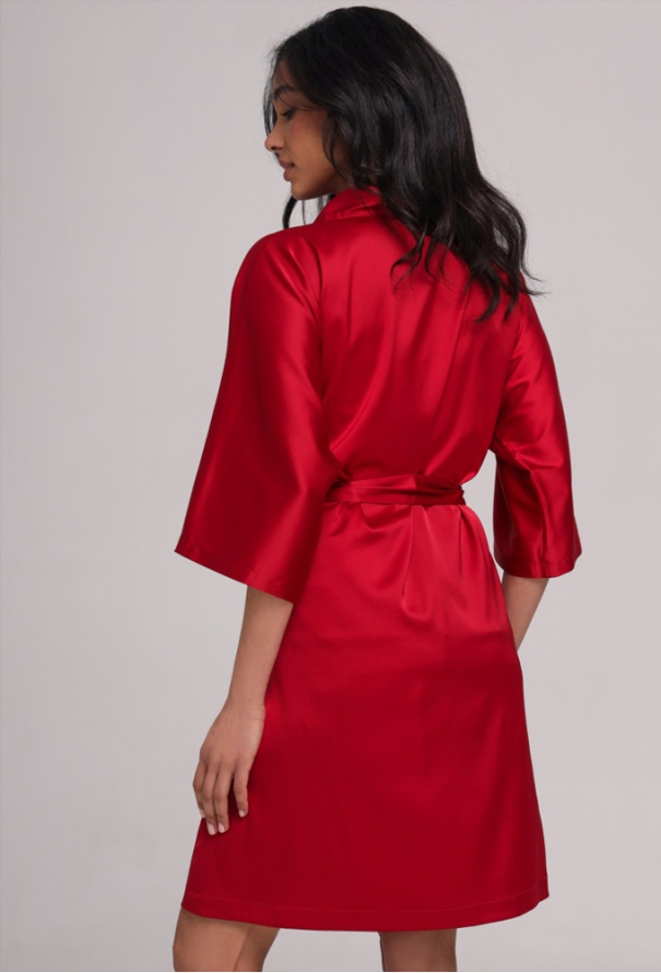 Халат женский шелковый Bella German Volf 25170 фото