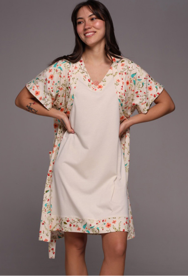 Халат женский хлопок Прованс German Volf 26006 фото