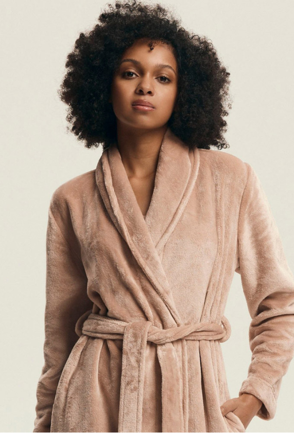 Халат женский плюшевый Dextra Henderson Ladies 43595BR фото