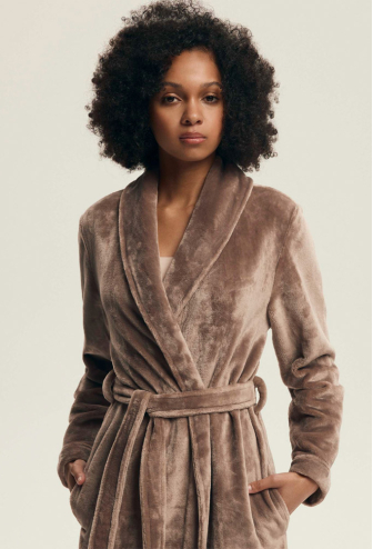 Халат женский плюшевый Dextra Henderson Ladies 43595BW