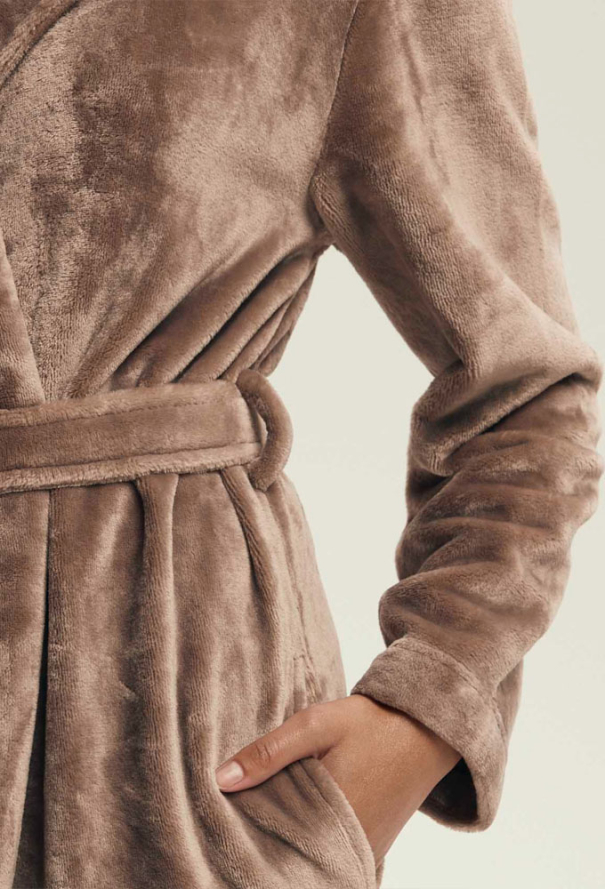 Халат женский плюшевый Dextra Henderson Ladies 43595BW фото