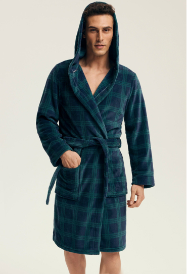 Халат мужской плюшевый Nickel Henderson 43373