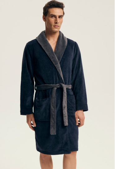 Халат чоловічий плюшевий Nocturn Henderson 43378