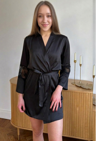 Халат женский шелковый Julia Ulich 3700-25