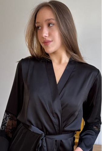 Халат женский шелковый Julia Ulich 3700-25