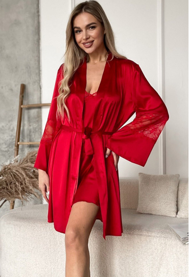 Халат женский шелковый Julia Ulich 3700-38