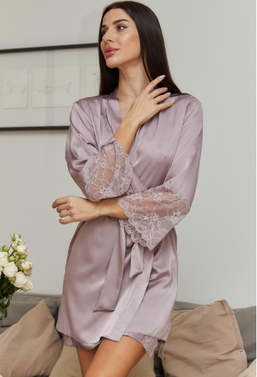 Халат женский шелковый Julia Ulich 4100-3