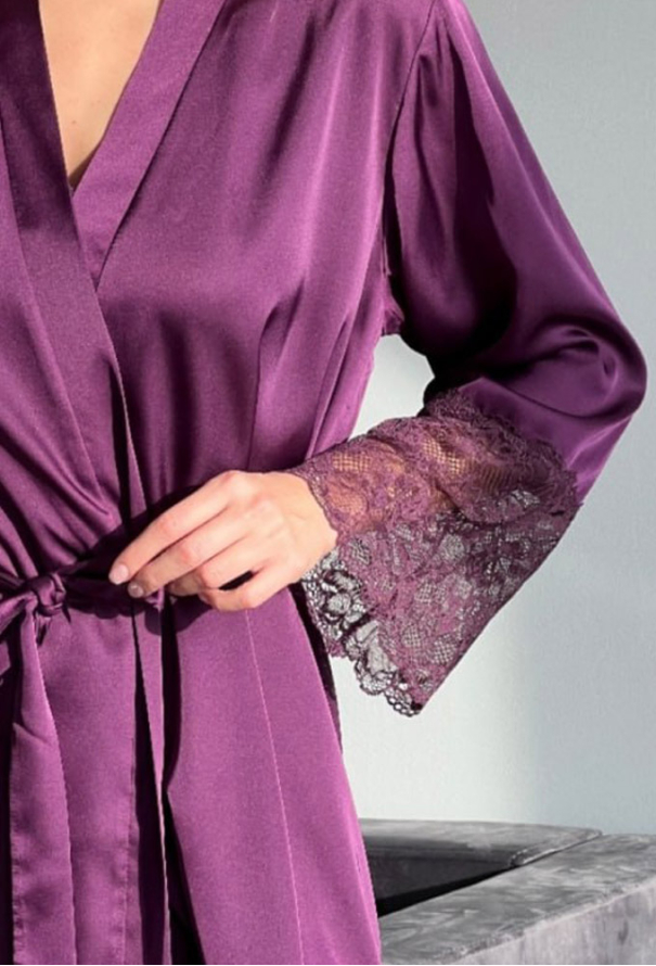 Халат женский шелковый Julia Ulich 4100-88 фото