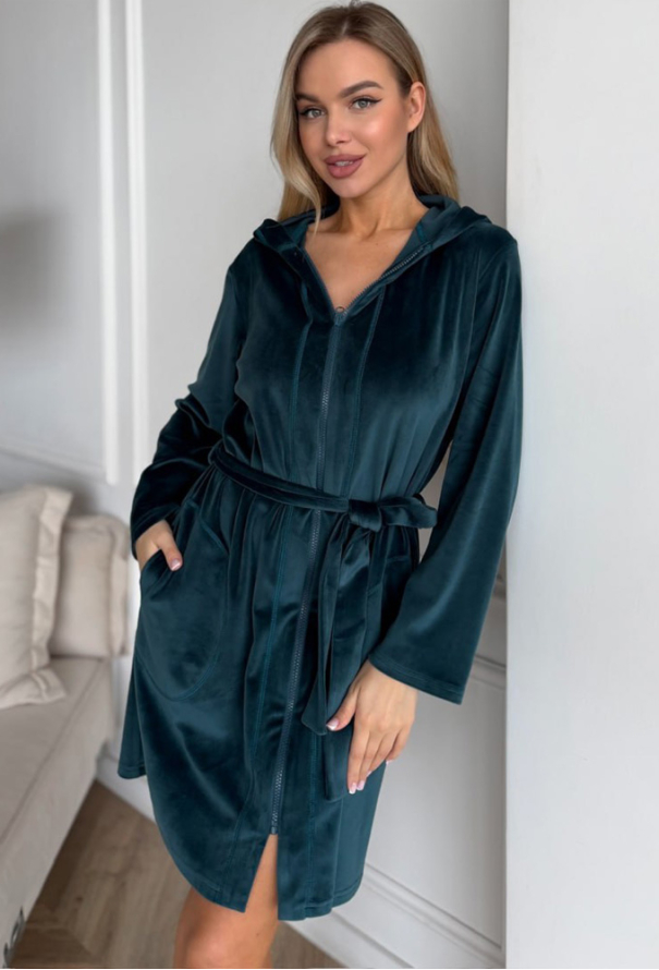 Халат жіночий велюровий Julia Ulich ХКЗ-6 фото