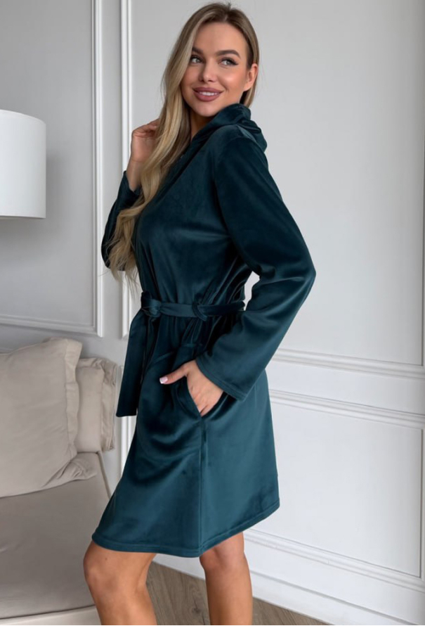 Халат жіночий велюровий Julia Ulich ХКЗ-6 фото