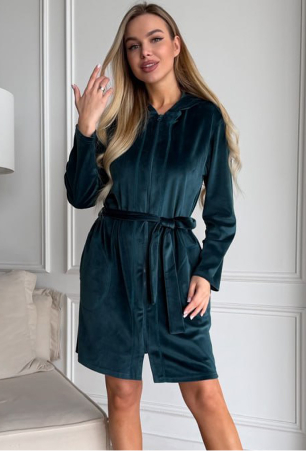 Халат жіночий велюровий Julia Ulich ХКЗ-6 фото