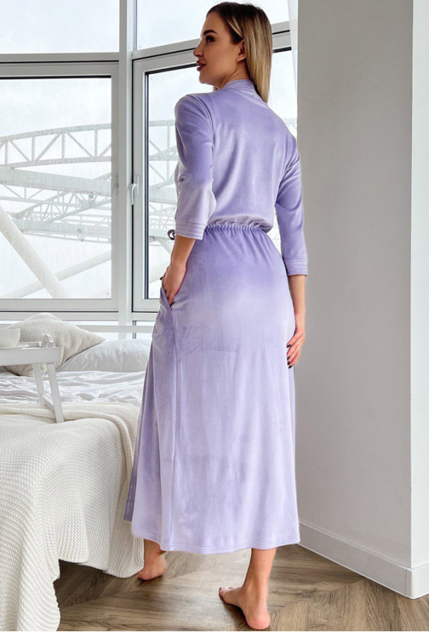 Халат жіночий велюровий Julia Ulich ХВ1-52 Халат жіночий велюровий Julia Ulich ХВ1-52 фото