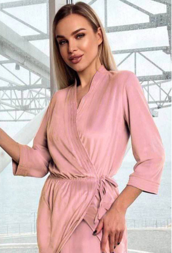 Халат женский велюровый Julia Ulich ХВ2-19