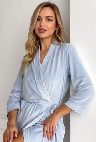 Халат жіночий велюровий Julia Ulich ХВ2-20