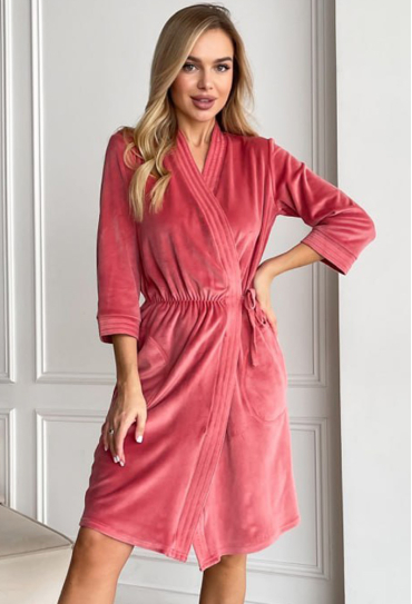 Халат женский велюровый Julia Ulich ХВ2-48