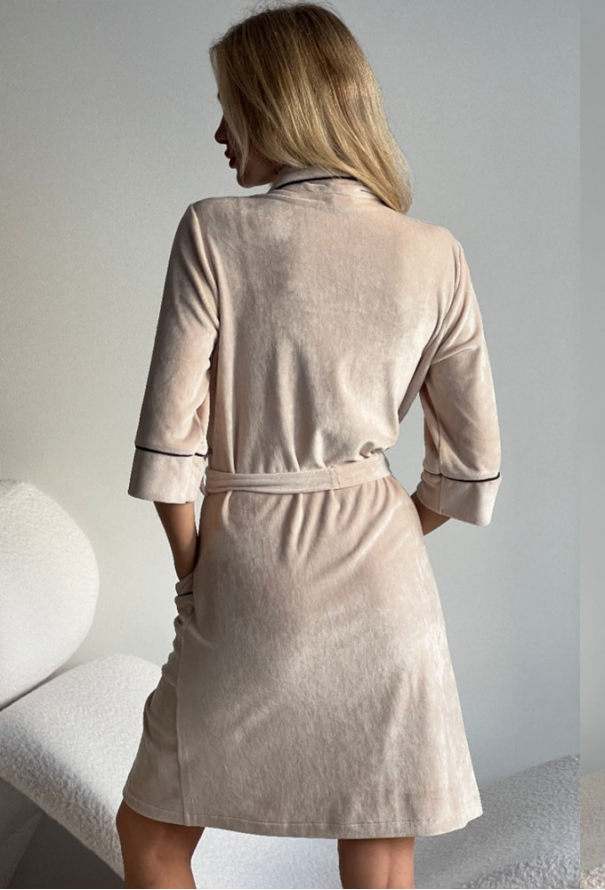 Халат жіночий велюровий Julia Ulich ХВ704-42 фото