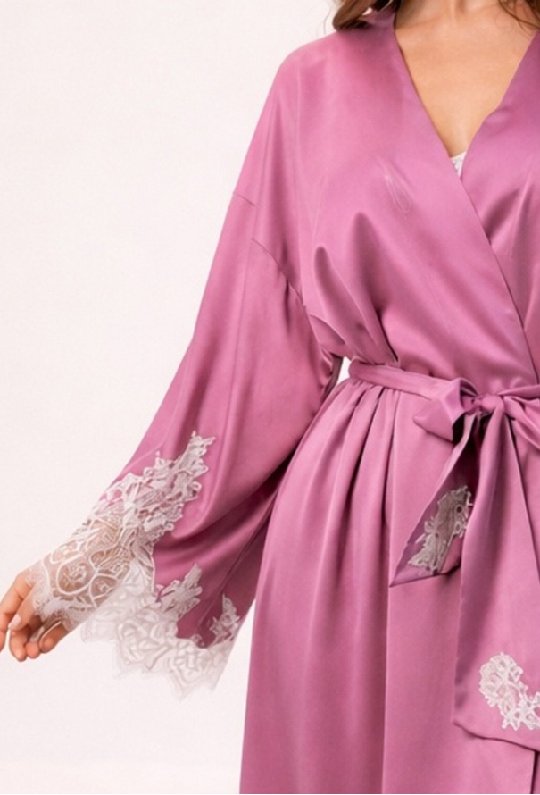 Халат женский шелковый Azalea Komilfo 2136L/1 фото